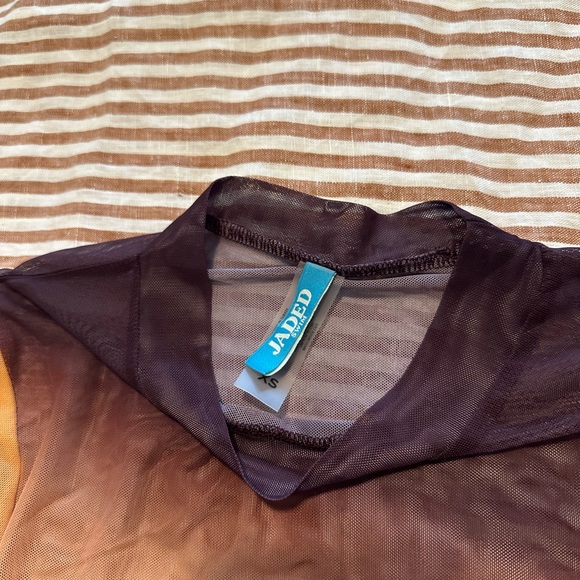 Jaded London Swim Mesh Top - Picture 3 of 3